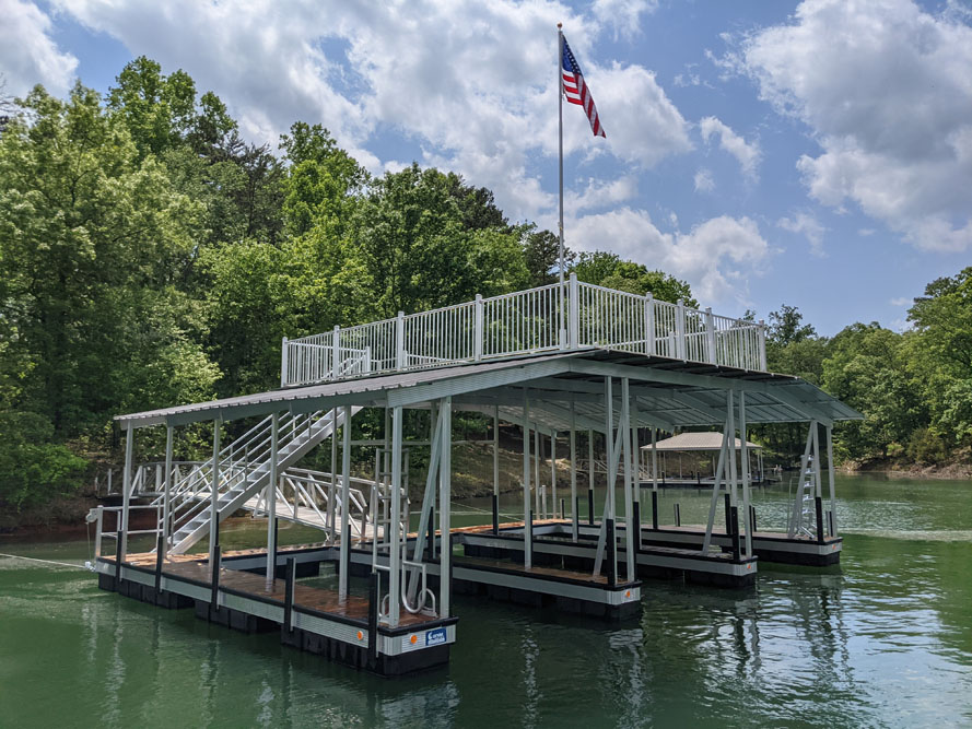 Custom Dock Systems is a full-service marine contractor that
